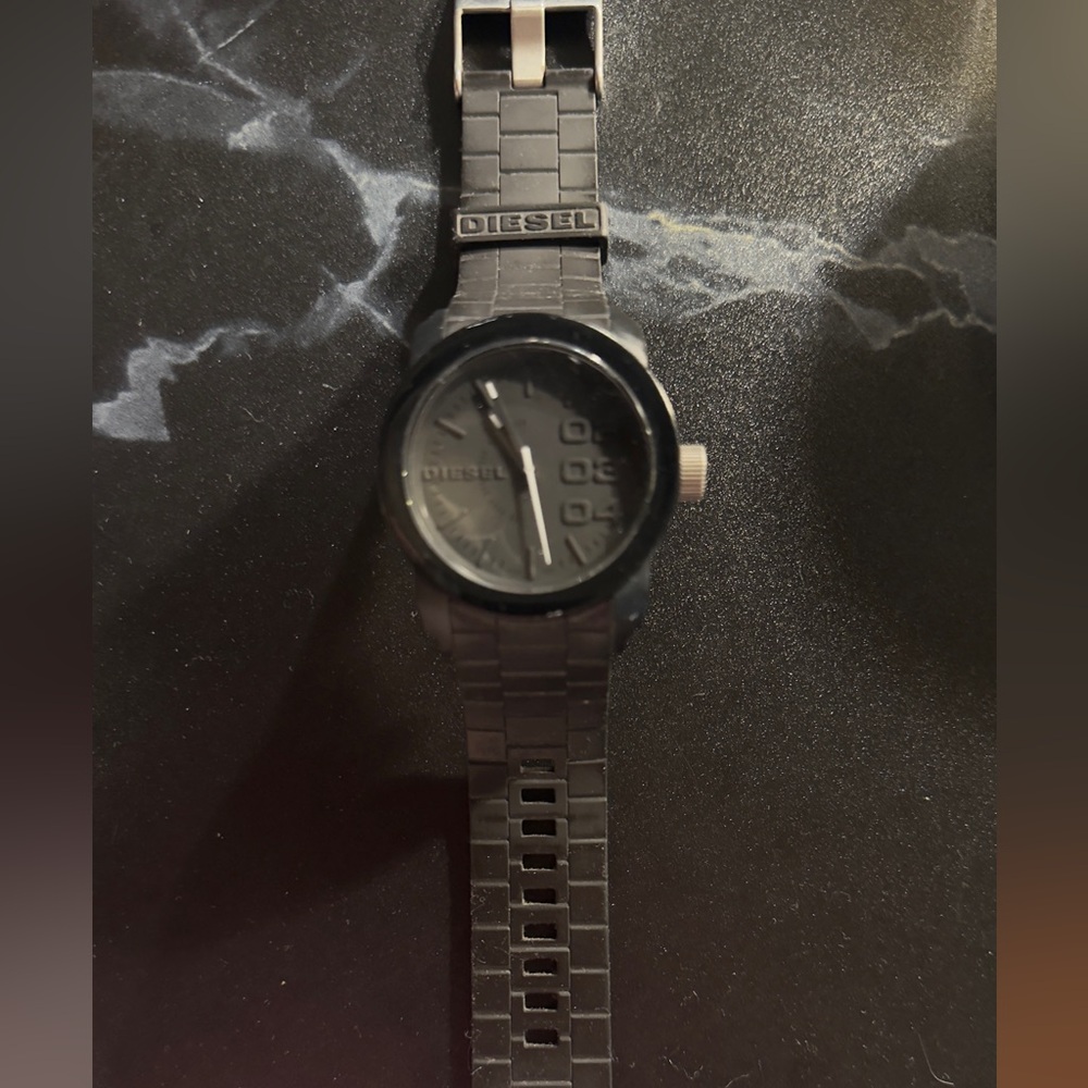 Diesel Black Stainless Steel Watch